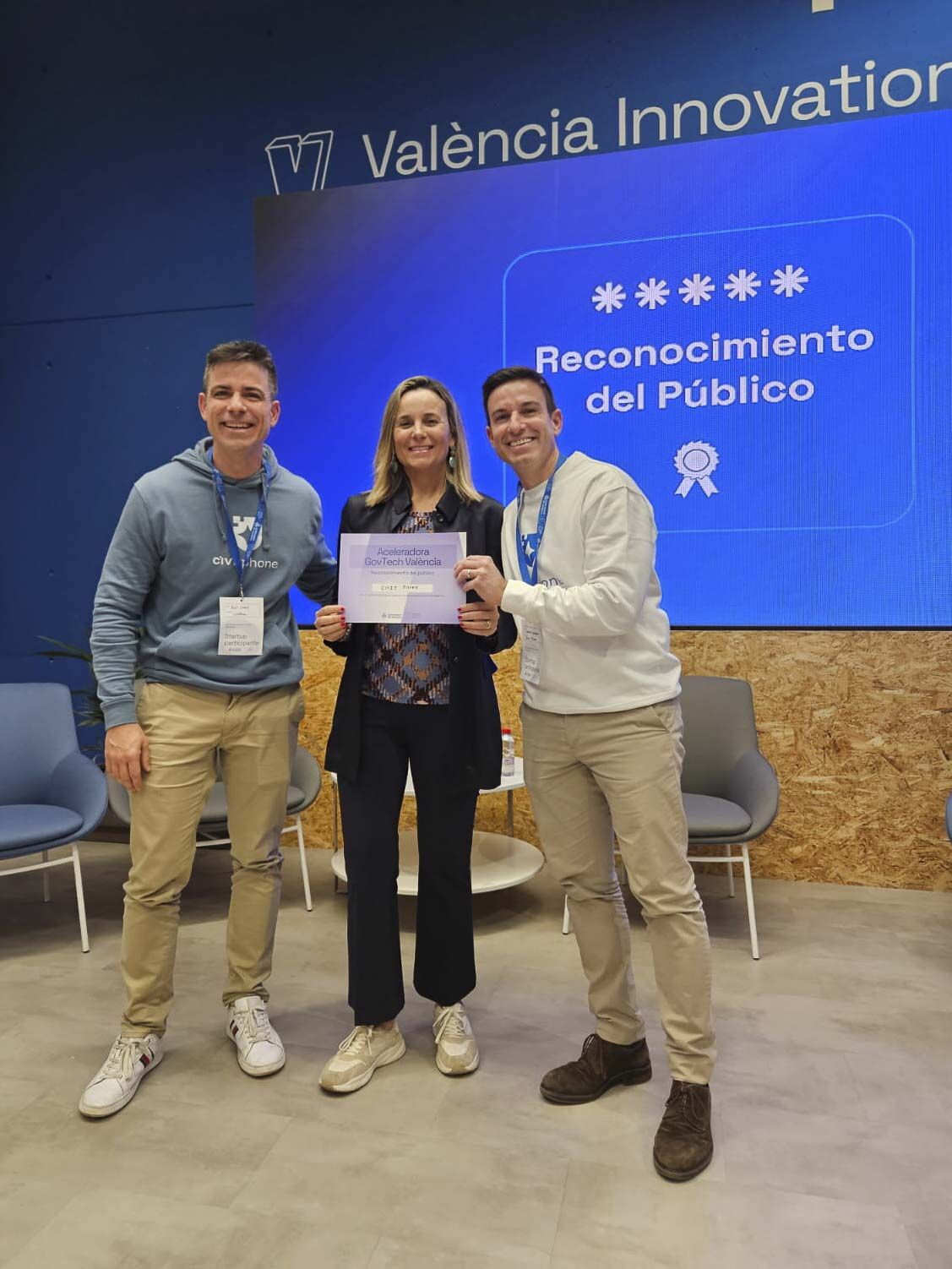 Premio Civitphone Demoday Valencia Innovation Capital