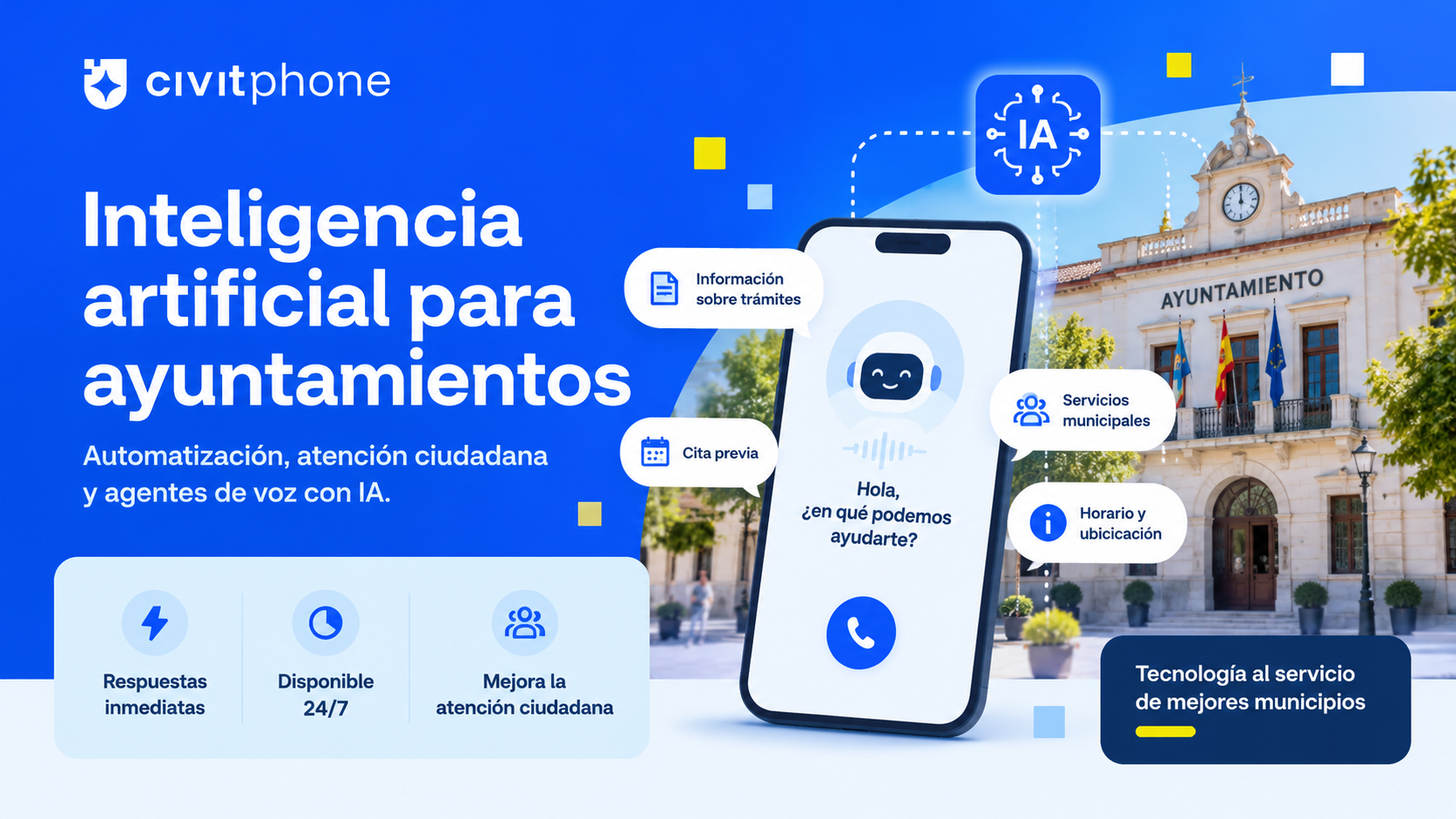 inteligencia artificial para ayuntamientos que ya pueden aplicarse hoy